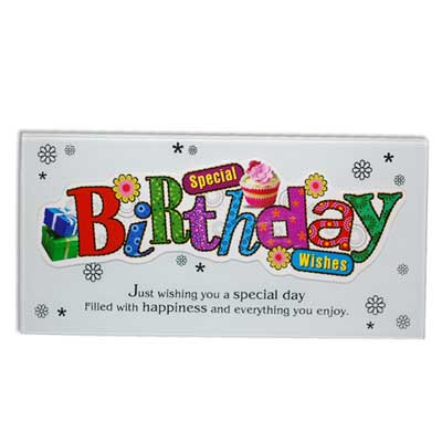 "Desktop Message Stand for Birthday-108-code005 - Click here to View more details about this Product